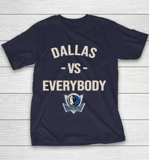 Dallas Mavericks Vs Everybody Youth T-Shirt 2