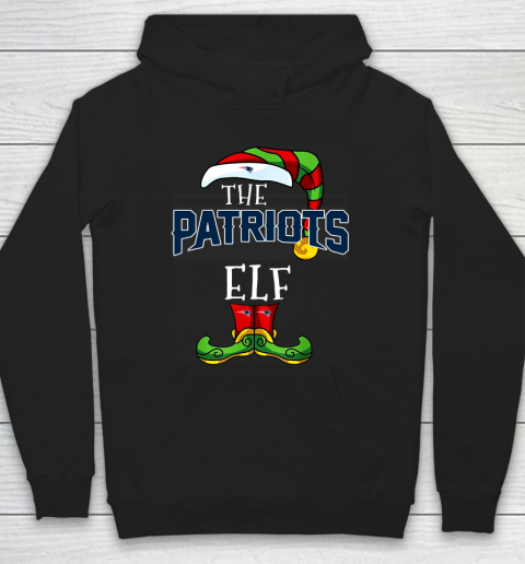New England Patriots Christmas ELF Funny NFL Hoodie
