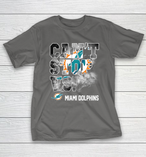 NFL Miami Dolphins Can't Stop Vs T-Shirt 8