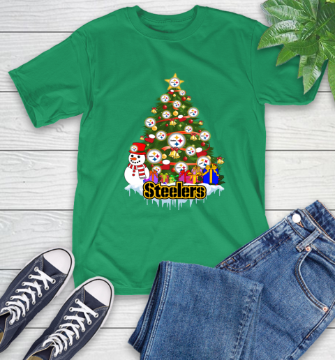 Pittsburgh Steelers Merry Christmas NFL Football Sports T-Shirt 7