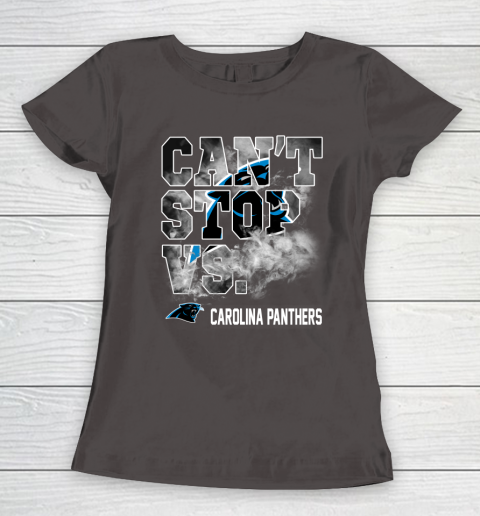 NFL Carolina Panthers Can't Stop Vs Women's T-Shirt 7