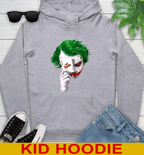 Baltimore Orioles MLB Baseball Joker Card Shirt Youth Hoodie 6