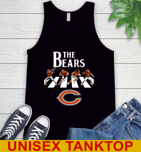 NFL Football Chicago Bears The Beatles Rock Band Shirt Tank Top