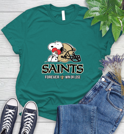 NFL The Peanuts Movie Snoopy Forever Win Or Lose Football New Orleans Saints 102
