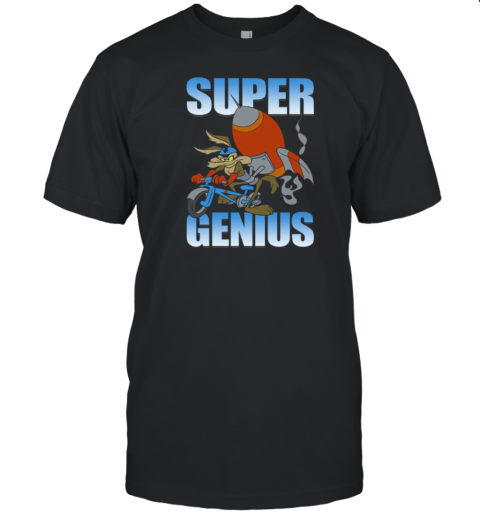 Ooney Tunes Wile E. Coyote Super Genius T-Shirt