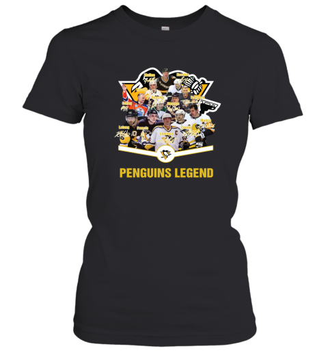 Pittsburgh Penguins Legends Signatures Shirt Women T-Shirt