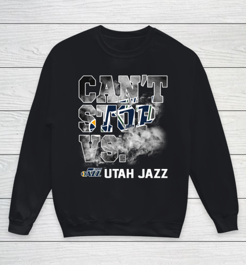 NBA Utah Jazz Basketball Can't Stop Vs Youth Sweatshirt