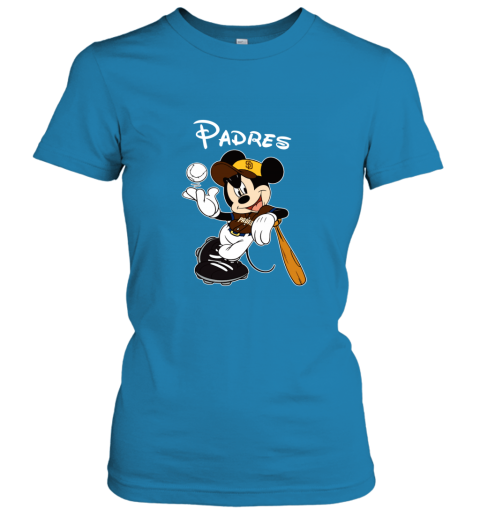 San Diego Padres Mickey Mouse x San Diego Padres Baseball Jersey