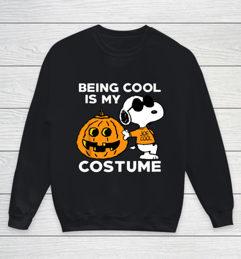 Peanuts Snoopy Cool Halloween Costume Youth Sweatshirt