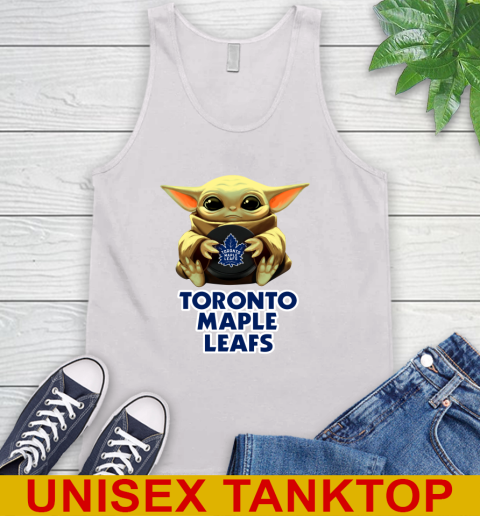 NHL Hockey Toronto Maple Leafs Star Wars Baby Yoda Shirt 70
