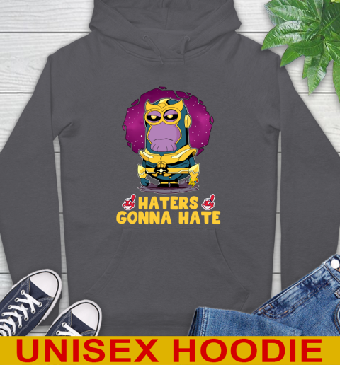 MLB Baseball Cleveland Indians Haters Gonna Hate Thanos Minion Marvel Shirt Hoodie 7