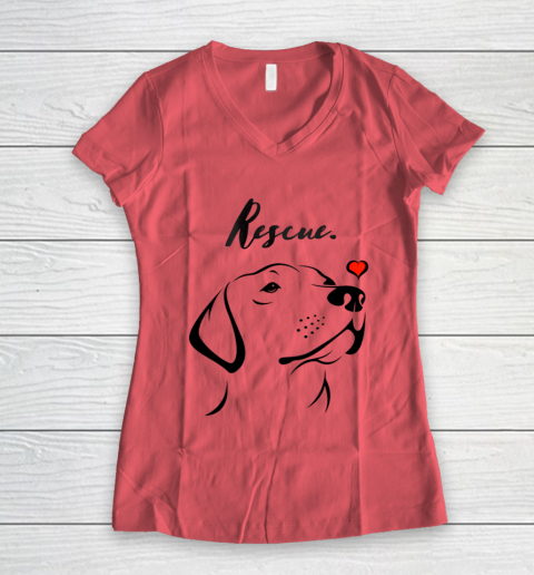 Rescue dog mom shirt online