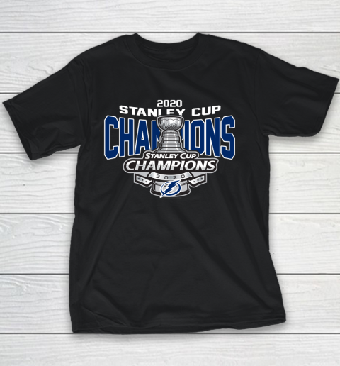 2020 Stanley Cup Champions NHL Tampa Bay Lightning Youth T-Shirt