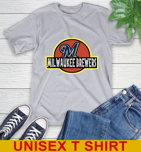 MLB Milwaukee Brewers Jurassic Park Dinosaur Movie Baseball Sports 6