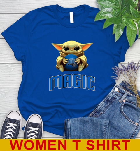 NBA Basketball Orlando Magic Star Wars Baby Yoda Shirt 97