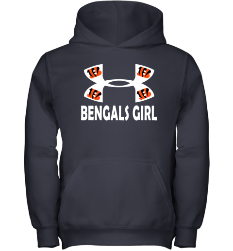 NFL Cincinnati Bengals Girl Under Armour Football Sports - Rookbrand