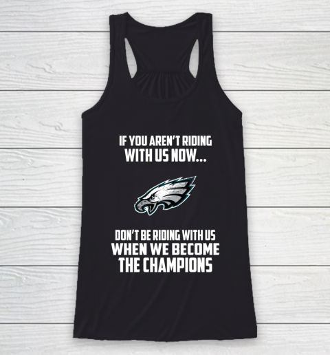 NFL Philadelphia Eagles Football We Become The Champions Racerback Tank