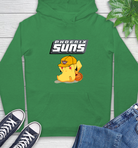 NBA Pikachu Basketball Sports Phoenix Suns Hoodie 8