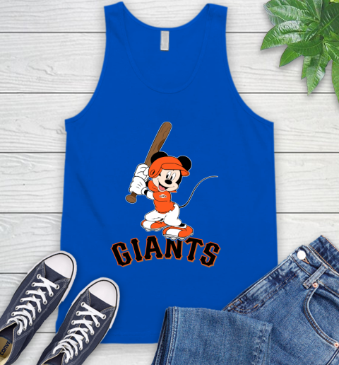 MLB Baseball San Francisco Giants Cheerful Mickey Mouse Shirt Tank Top 5