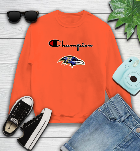 NFL Football Baltimore Ravens Champion Shirt Sweatshirt 2