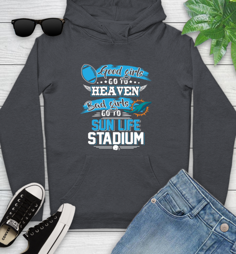 Miami Dolphins NFL Bad Girls Go To Sun Life Stadium Shirt Youth Hoodie 10