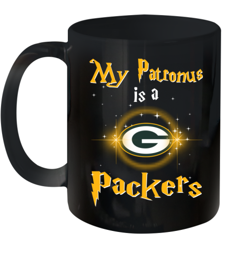 NFL Football Harry Potter My Patronus Is A Green Bay Packers Ceramic Mug 11oz