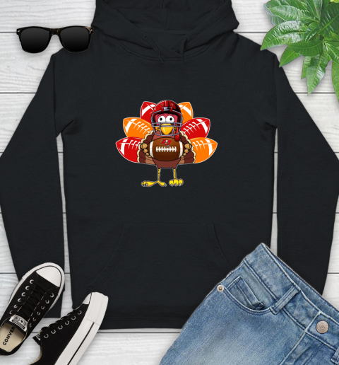 Tampa Bay Buccaneers Turkey Thanksgiving Day Youth Hoodie 2