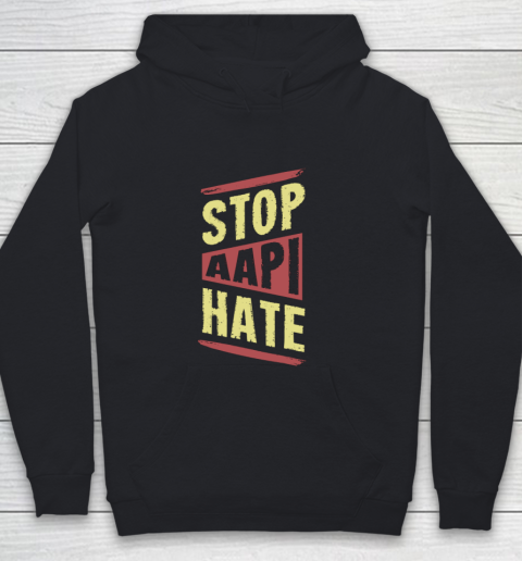 Stop AAPI Hate Cool Asian American Pride Art Style Youth Hoodie