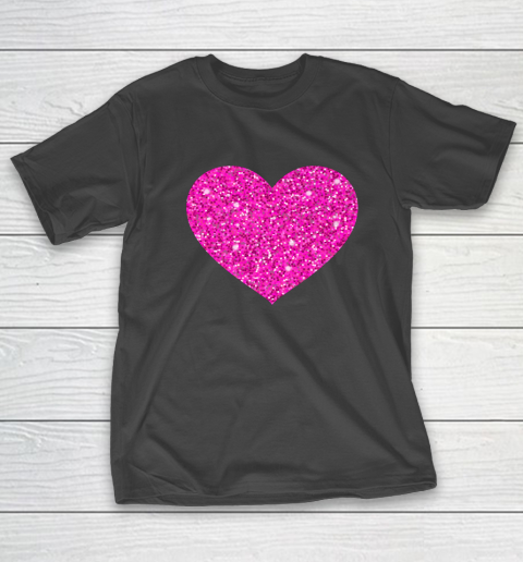 Pink Valentine Heart Love Fun Husband Wife T-Shirt