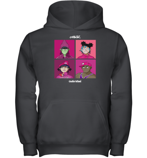 Gorillaz Four Squares Youth Hoodie