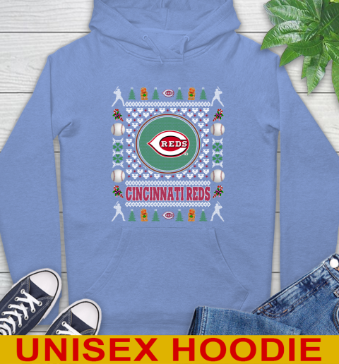 Cincinnati Reds Merry Christmas MLB Baseball Loyal Fan Hoodie 11