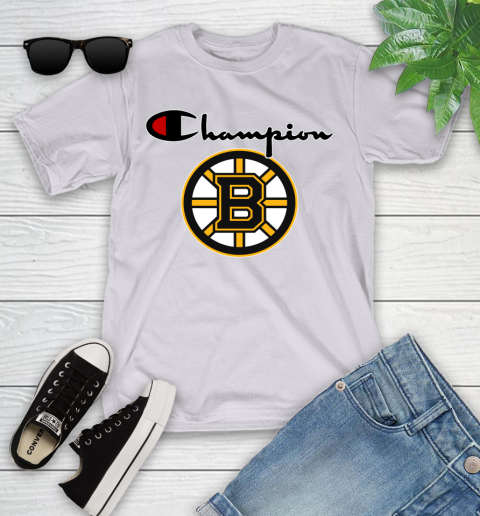 NHL Hockey Boston Bruins Champion Shirt Youth T-Shirt 2