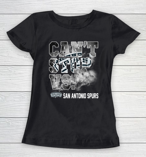 NBA San Antonio Spurs Basketball Can't Stop Vs Women's T-Shirt