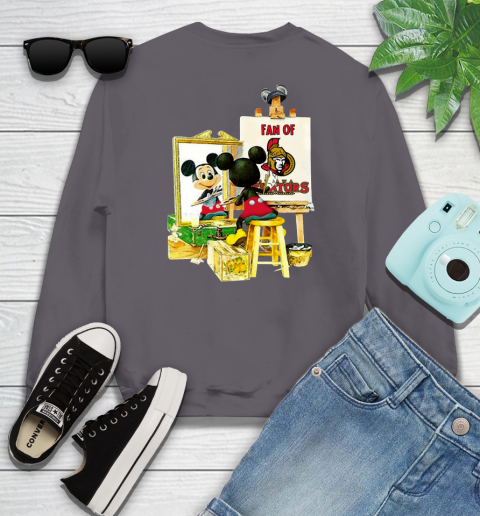NHL Hockey Ottawa Senators Mickey Drawing Shirt 109