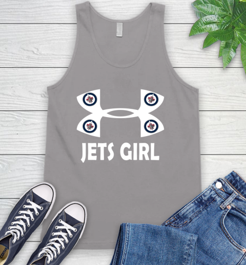 NHL Winnipeg Jets Girl Under Armour Hockey Sports Tank Top 3