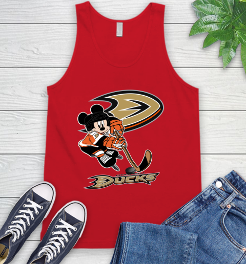 NHL Anaheim Ducks Mickey Mouse Disney Hockey T Shirt Tank Top 6