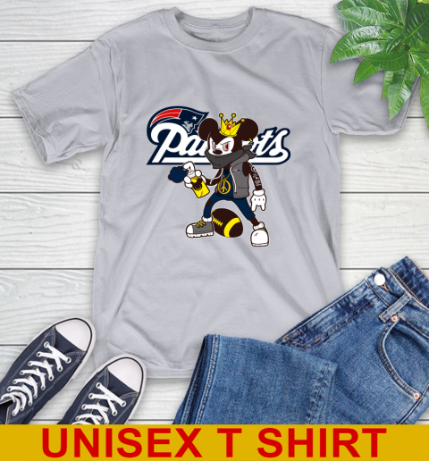 New England Patriots NFL Football Mickey Peace Sign Sports T-Shirt 6