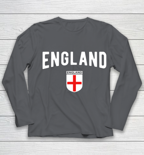 England Soccer Jersey 2021 2022 Football Team Youth Long Sleeve 6