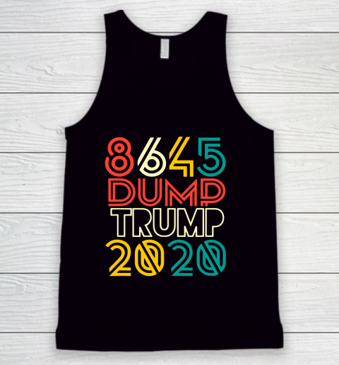 Dump Trump 8645 Anti Trump 2020 Tank Top