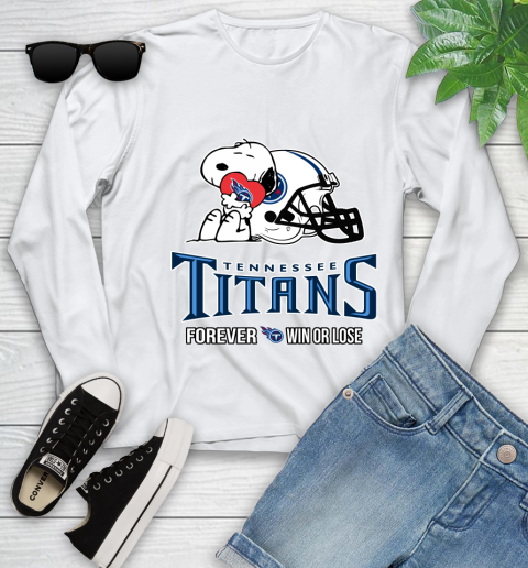 NFL The Peanuts Movie Snoopy Forever Win Or Lose Football Tennessee Titans 125