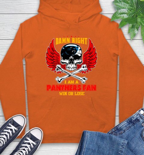 NFL Damn Right I Am A New York Jets Win Or Lose Skull Football Sports (2) Hoodie 4