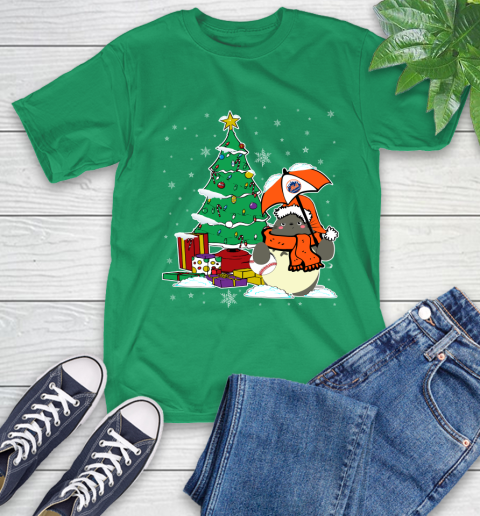 New York Mets MLB Baseball Cute Tonari No Totoro Christmas Sports T-Shirt 7