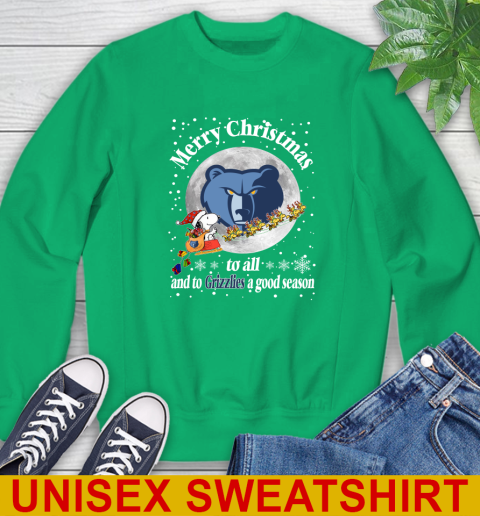 Memphis Grizzlies Merry Christmas To All And To Grizzlies A Good Season NBA Basketball Sports Sweatshirt 8