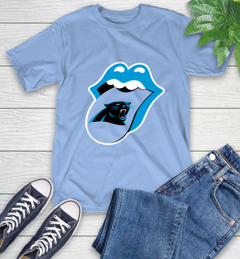 Carolina Panthers NFL Football Lips I Root For My Team Adoring Fan 11