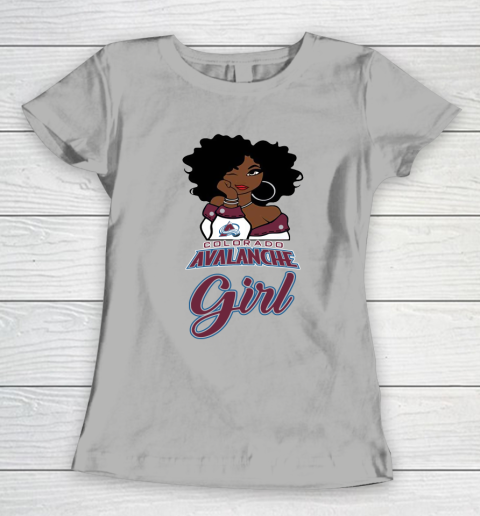 Colorado Avalanche Girl NHL Women's T-Shirt 11