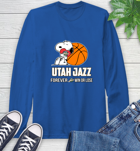 NBA The Peanuts Movie Snoopy Forever Win Or Lose Basketball Utah Jazz 66