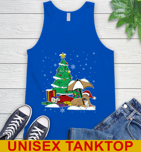 American Staffordshire Terrier Christmas Dog Lovers Shirts 70