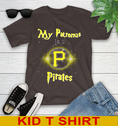 MLB Baseball Harry Potter My Patronus Is A Pittsburgh Pirates Youth T-Shirt 6