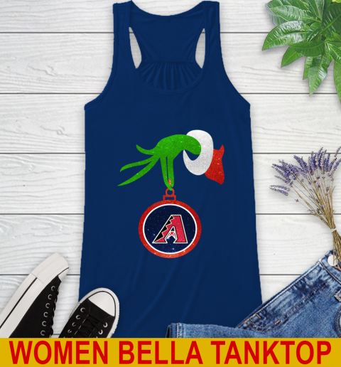 Arizona Diamondbacks Grinch Merry Christmas MLB Baseball Racerback Tank 9