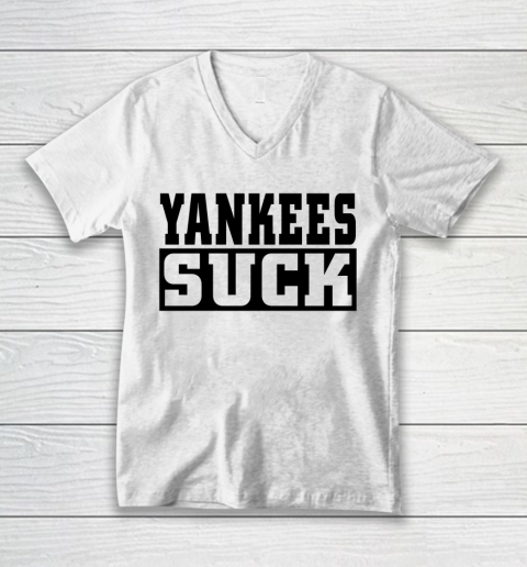 Yankees Suck Shirt V-Neck T-Shirt